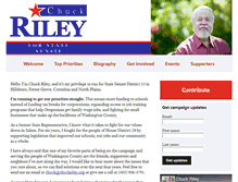 Tablet Screenshot of chuckriley.org